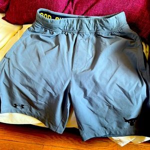 Under Armour the rock blood sweat respect shorts 2 available